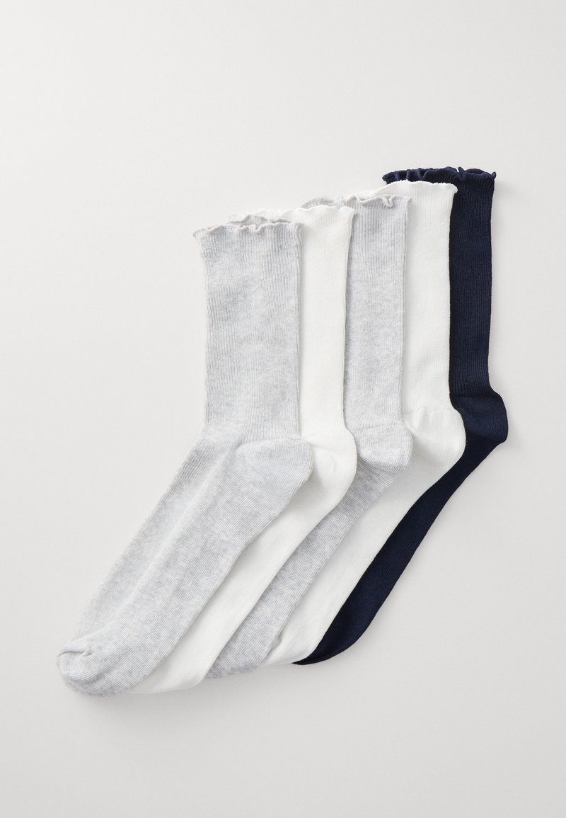 Anna Field 5 PACK - Calze - blue/offwhite/grey