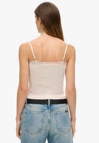 Superdry & Co ESSENTIAL - Top - oat cream marl