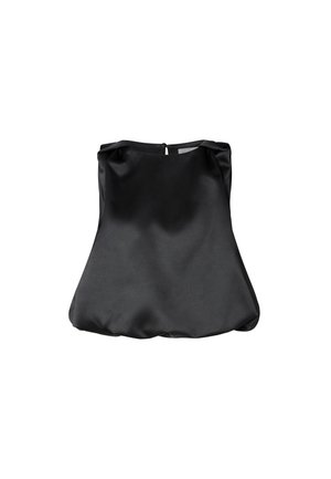 Malina, VALENTINA KNOTTED SHOULDER TOP - Blouse - black