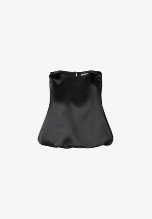 Malina, VALENTINA KNOTTED SHOULDER TOP - Camicetta - black