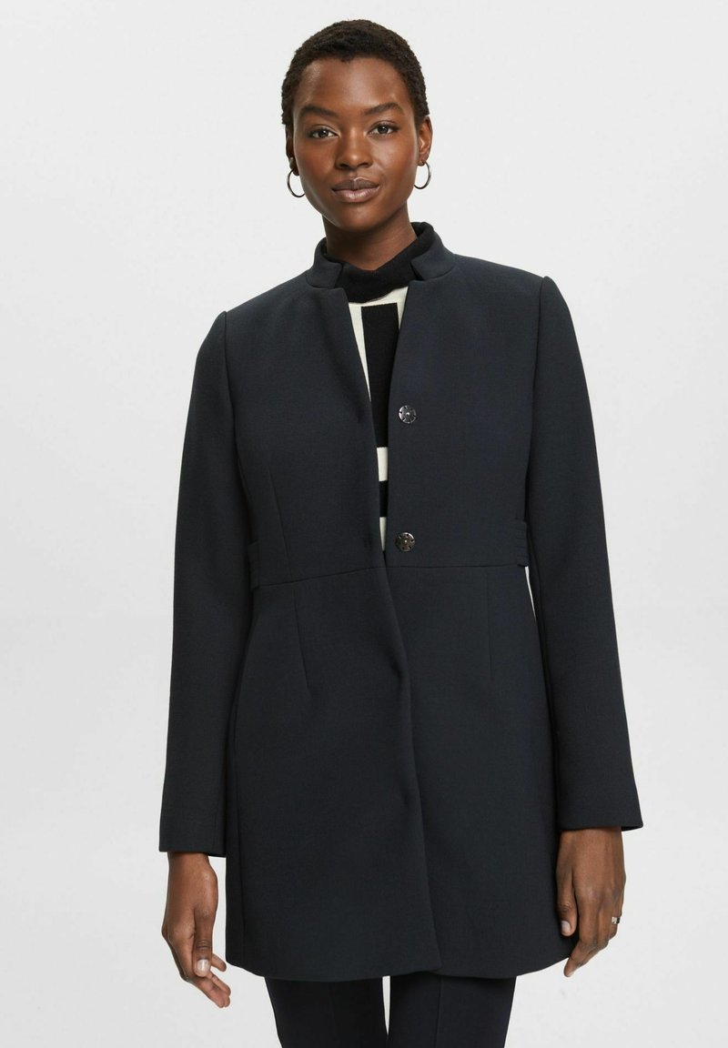 Esprit Classic coat black Zalando.co.uk