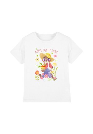 PIXAR ZOOTOPIA JUDY HOPPS FLOWER GARDEN RABBIT - Print T-shirt - white