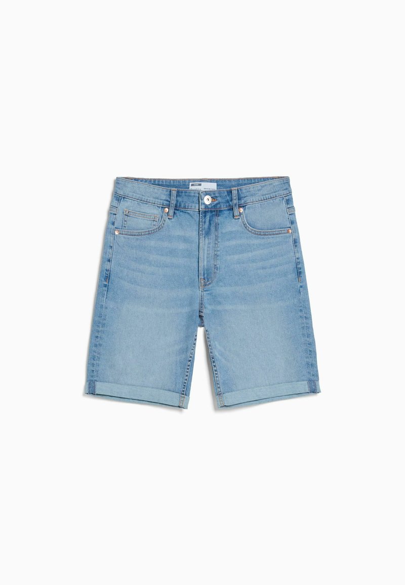 Bershka Jeansshort lichtblauw denim Bershka Jeansshort lichtblauw denim