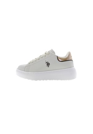 MEGHAN - Sneakers - white-gold-black