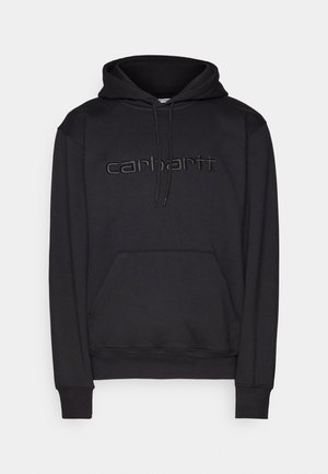 Carhartt WIP HOODED - Felpa con cappuccio - black