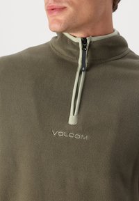 Volcom ERROR MOCK NECK - Fleece jumper - winter moss