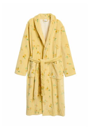 Kappahl, TERRY CLOTH DRESSING GOWN - Badjas - light yellow