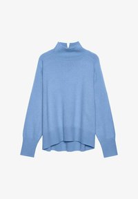 Selected, balance blue
