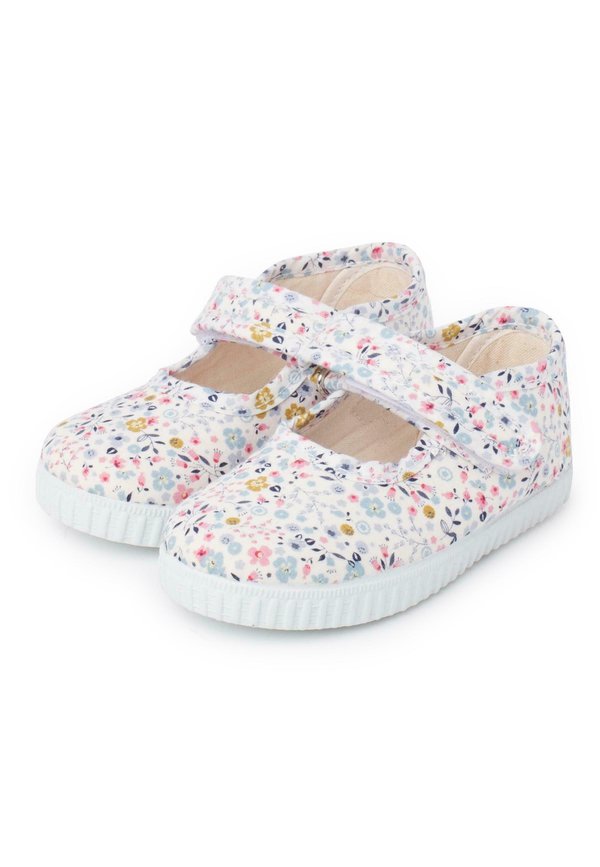 MERCEDITAS ESTAMPADO FLORES TIRA ADHERENTE – Lauflernschuh – flores