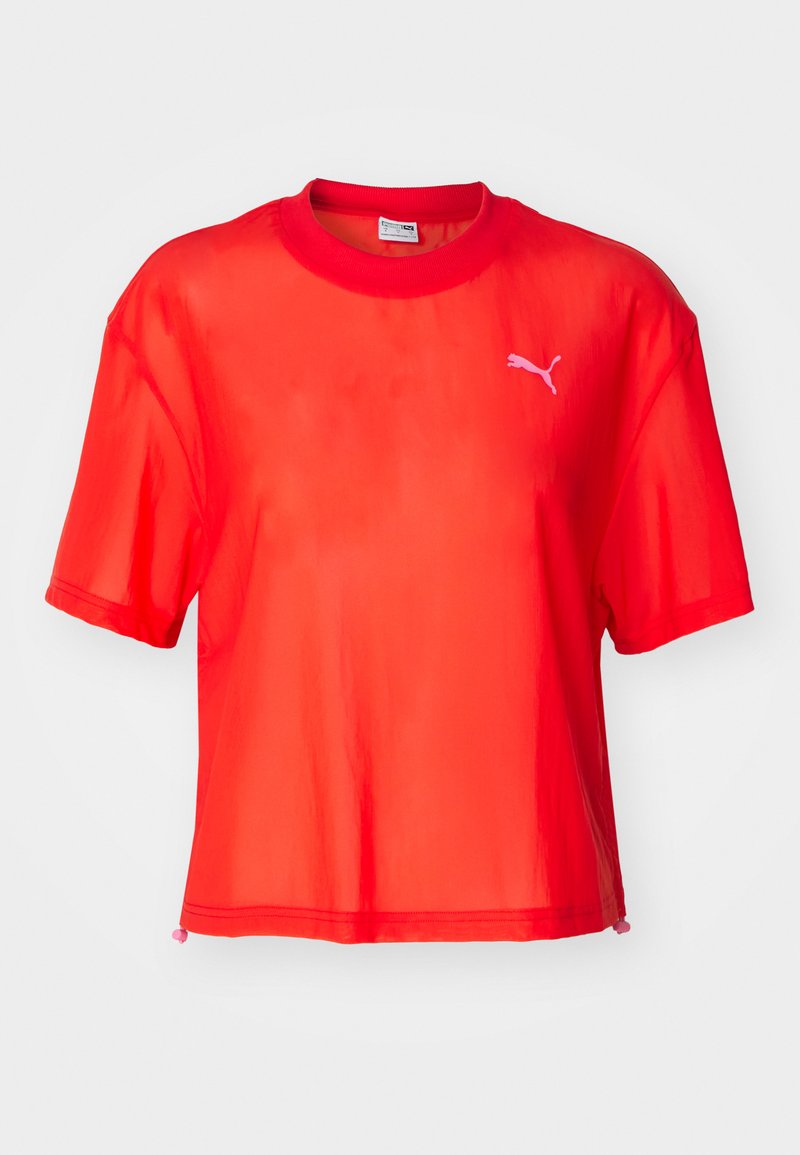 Puma T-shirt print rood