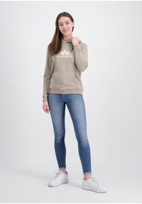 Alpha Industries NEW BASIC - Felpa con cappuccio - vintage sand