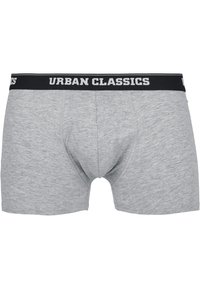 Urban Classics HERREN  3-PACK - Bokserbriefs - wide stripe aop /grey/white