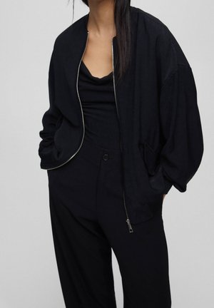 Blouson Bomber - mottled black
