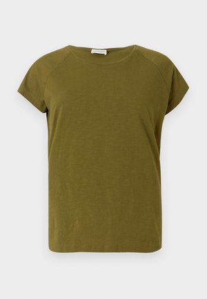 RAGLAN - Tricou basic - deep olive