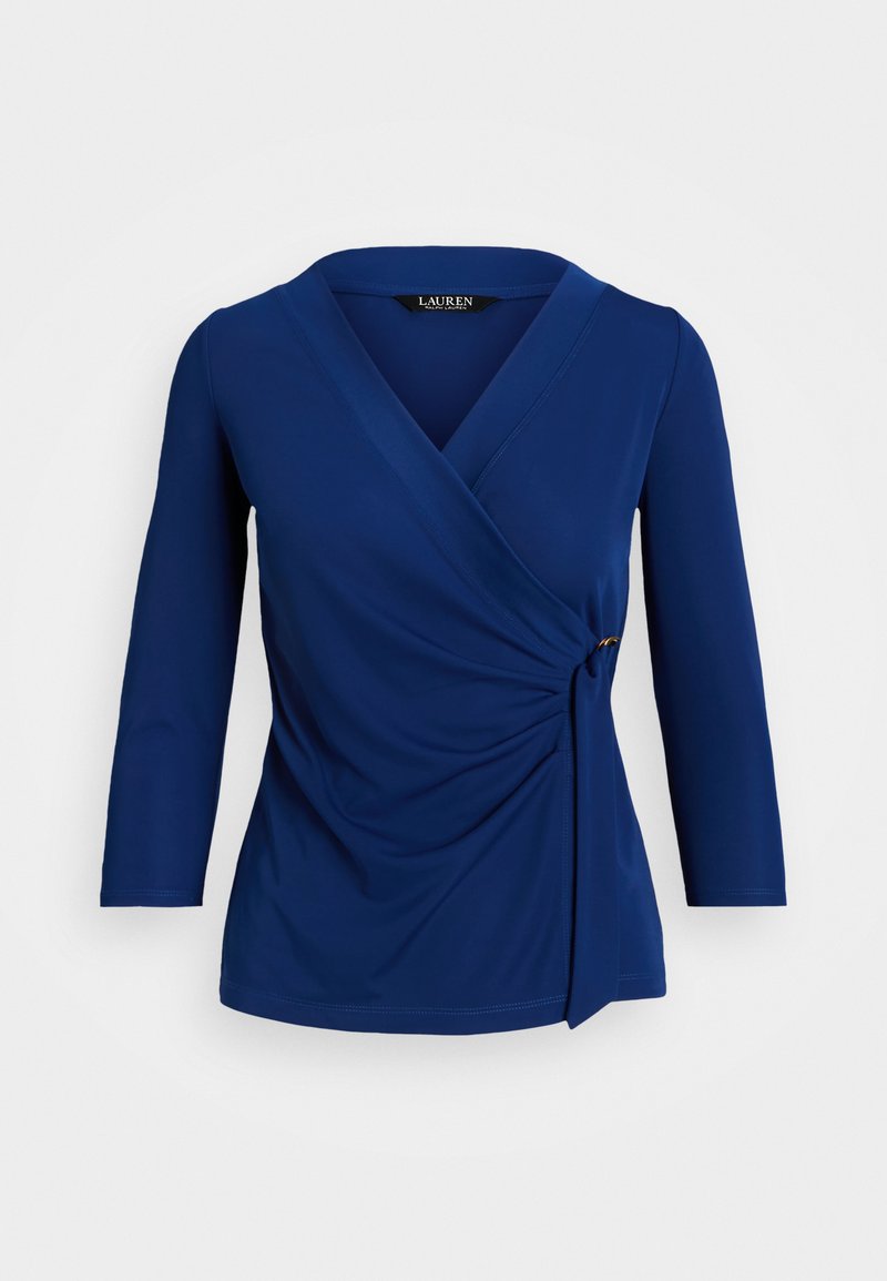 Lauren Ralph Lauren STRETCH JERSEY TOP - Langarmshirt - indigo 
