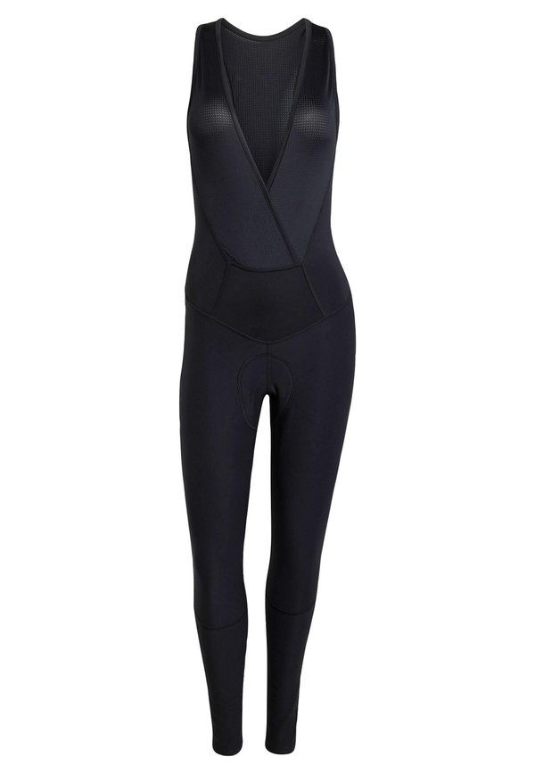 WINTER ESSENTIALS PADDED CYCLING LONG BIB - Gym suit4