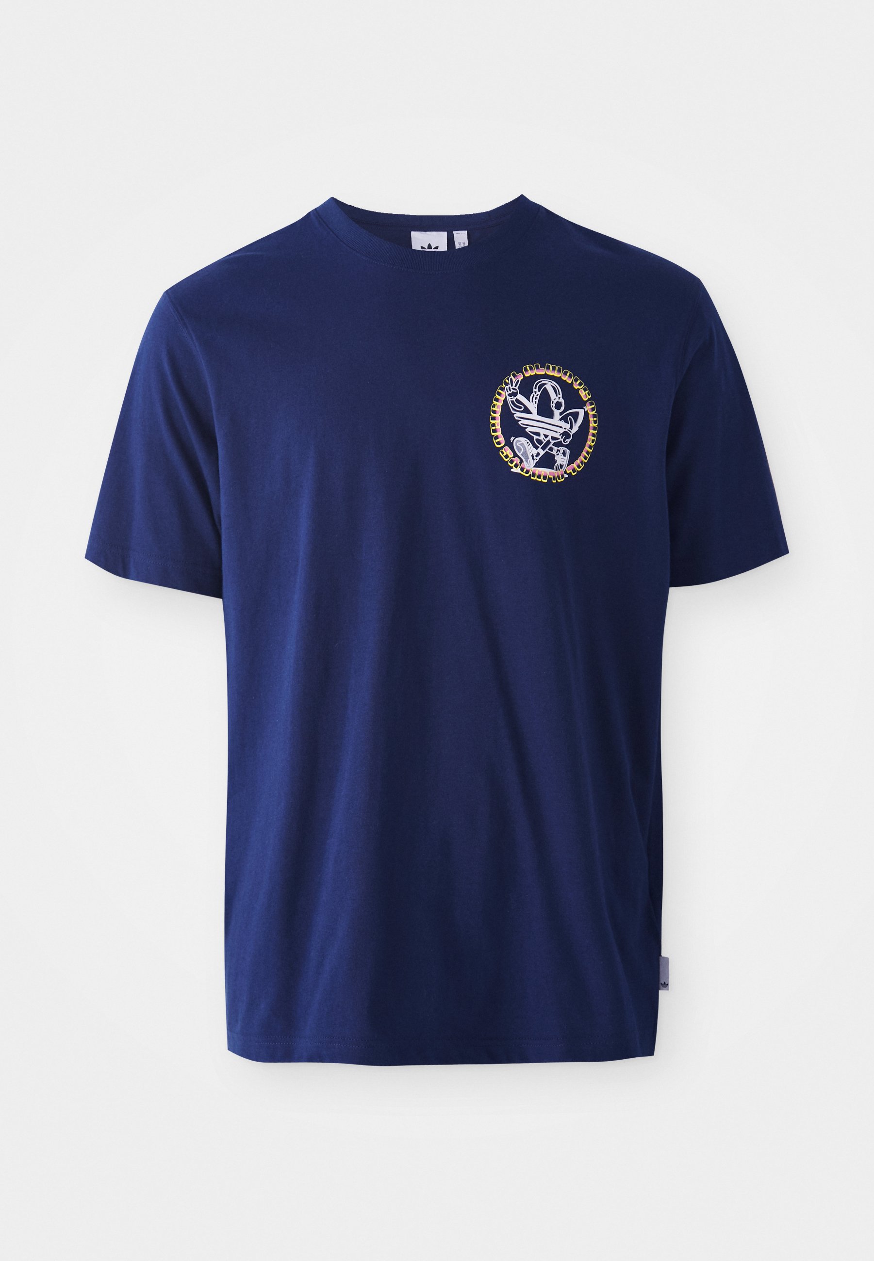 adidas Originals GRAPHIC TEE UNISEX - Print T-shirt - night indigo