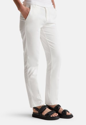 United Colors of Benetton WITH SMALL POCKET. - Pantaloni - white