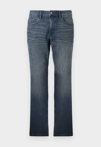 MARVIN  - Džinsi ar taisnām starām - dark stone wash denim