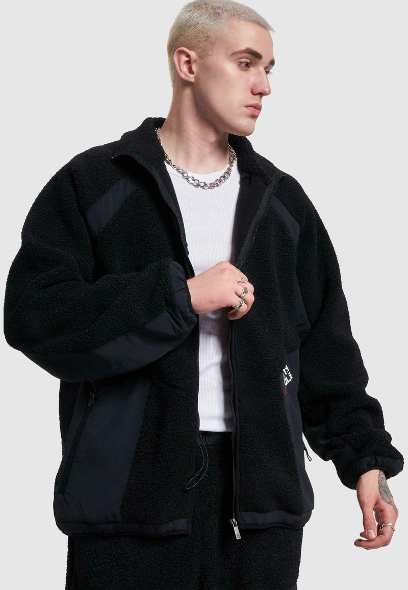 Southpole Fleecejakke - black