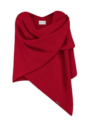 Giesswein MERINO CAPE - Cape - flammenrot