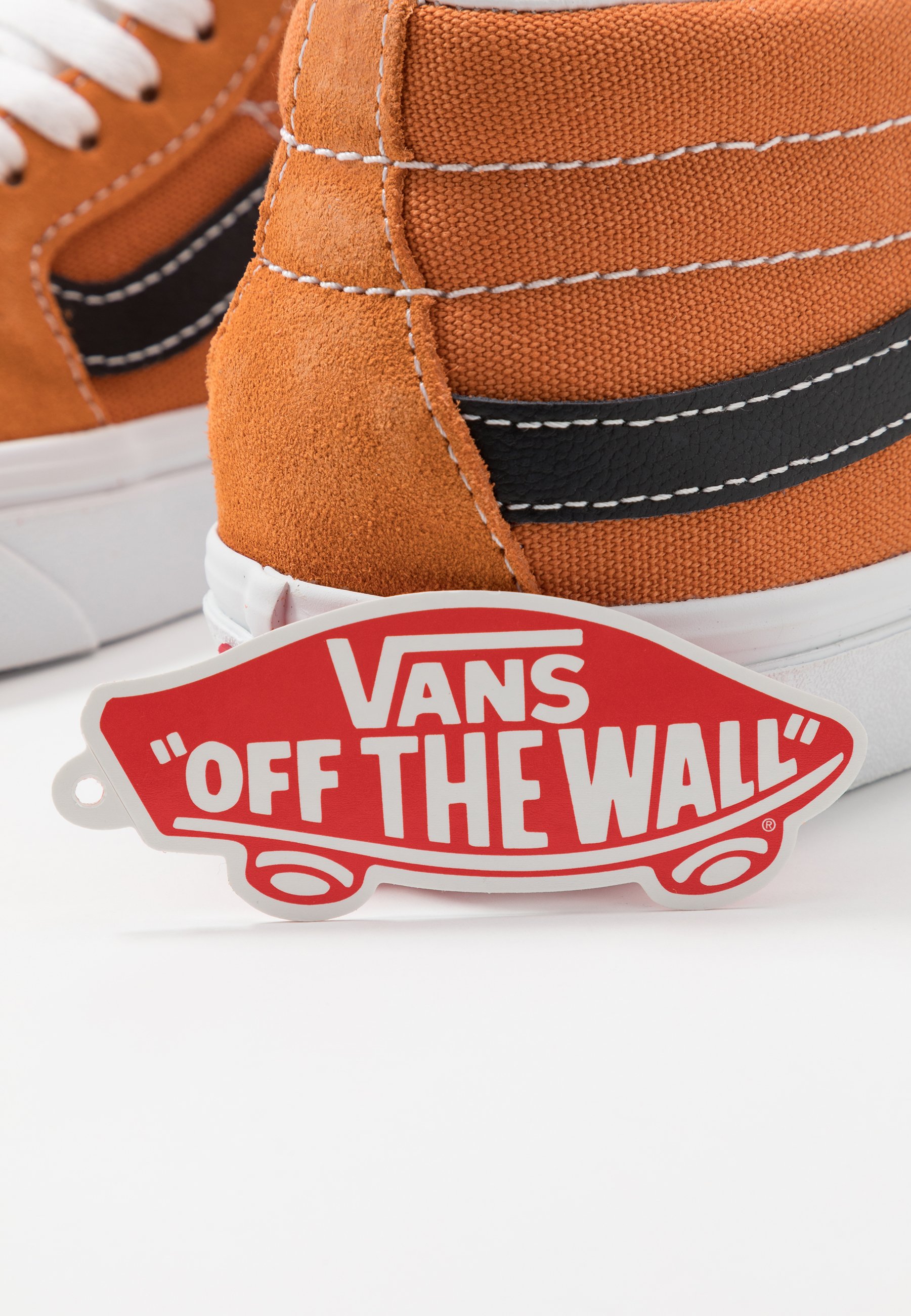 vans montante orange