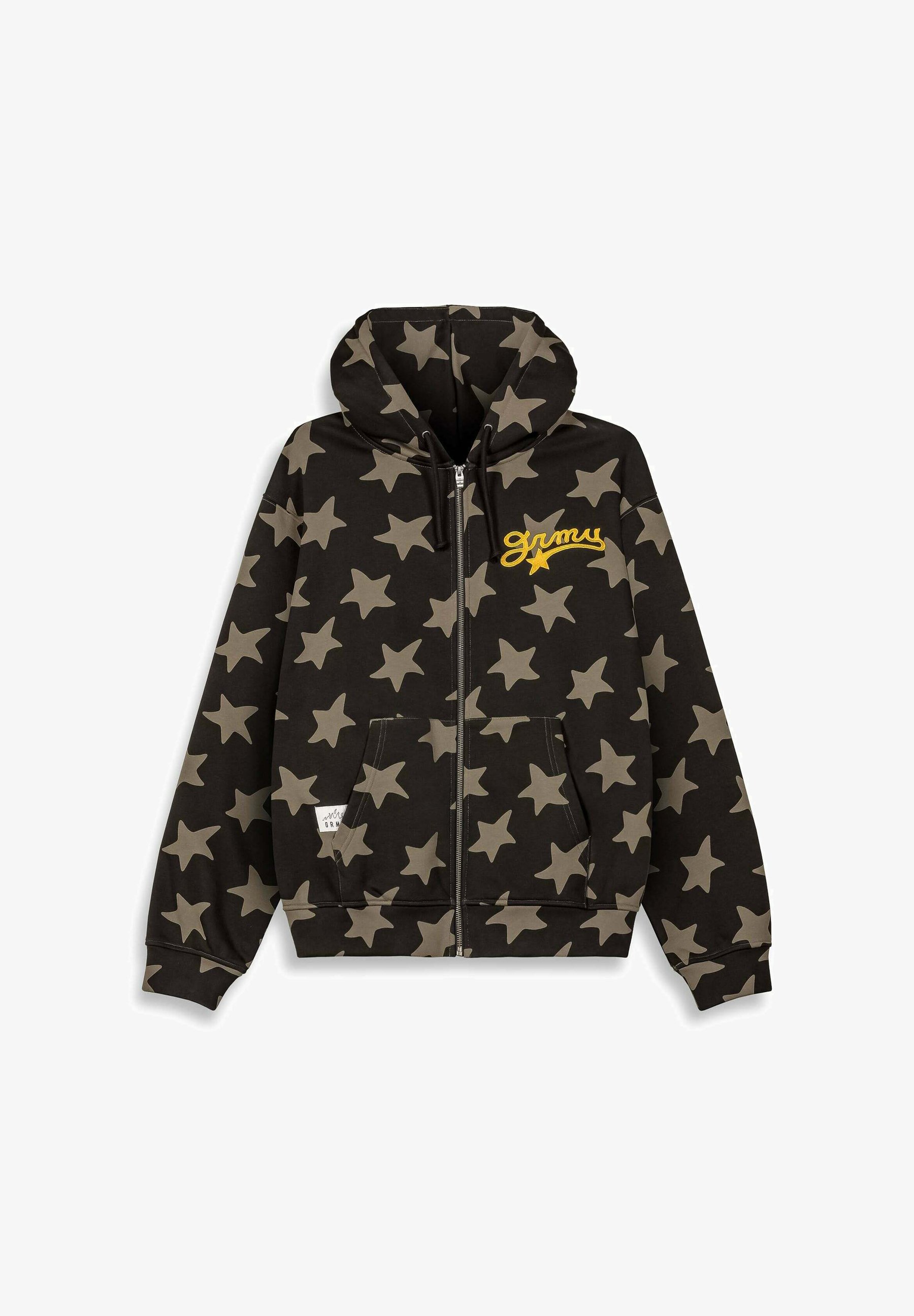 Grimey Felpa con zip black/nero