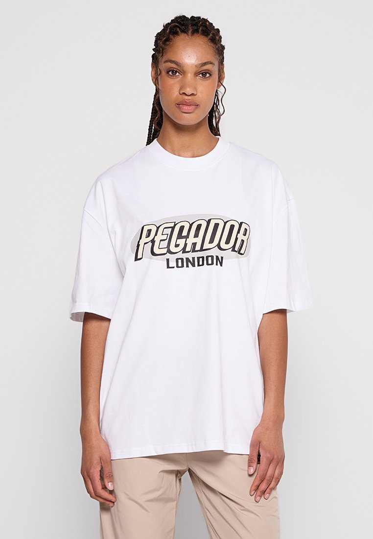 Pegador T-shirt print wit