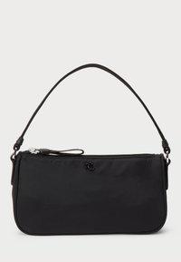 MEDIUM NYLON TOP HANDLE POUCH - Handbag - black