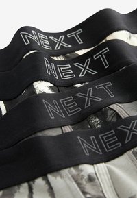 Next 4 PACK - Boxers - black white palm tree print
