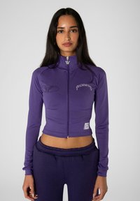 FELICIOUS - CROPPED - Cardigan - purple Miniatyrbilde 1