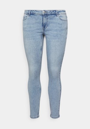Vaqueros pitillo - light-blue denim