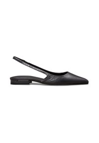 Calvin Klein FLAT - Balerini cu baretă la spate - black
