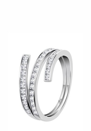 ZIRKONIASTEIN - Bague - silver-coloured/weiß
