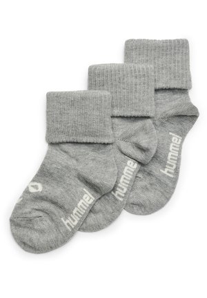 SORA 3-PACK - Sportsstrømper - grey melange