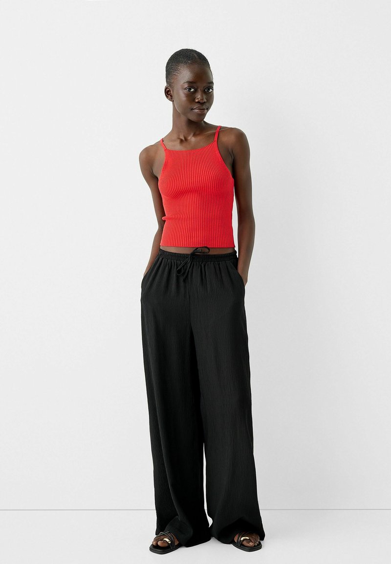 Bershka Top rood Bershka Top rood