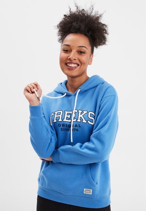 Creeks AMERIKANISCHE INSPIRATION MODE COOL EINFACH ORIGINAL - Felpa con cappuccio - bleu