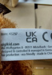 sigikid FAULTIER ACH GOOD! FAMILY & FRIENDS, BEASTSTOWN - Cuddly toy - braun