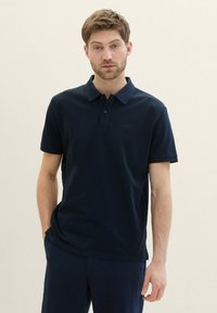 TOM TAILOR BASIC  - Pólóing - dark blue