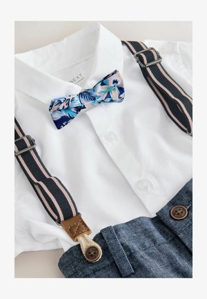 Next, REGULAR FIT - Kantáros nadrágok - white blue