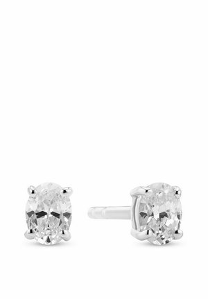 OVALE - Øreringe - silver-coloured