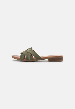 Matalakantaiset pistokkaat - khaki