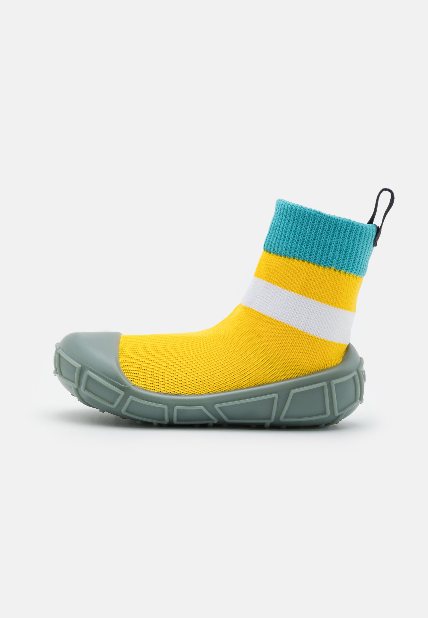 Turtl Socks In A Shell Unisex Chaussons Pour Bebe Sand Jaune Zalando Fr