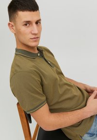 Jack & Jones PREMIUM JPRBLUWIN SS STS - Polo krekls - boa