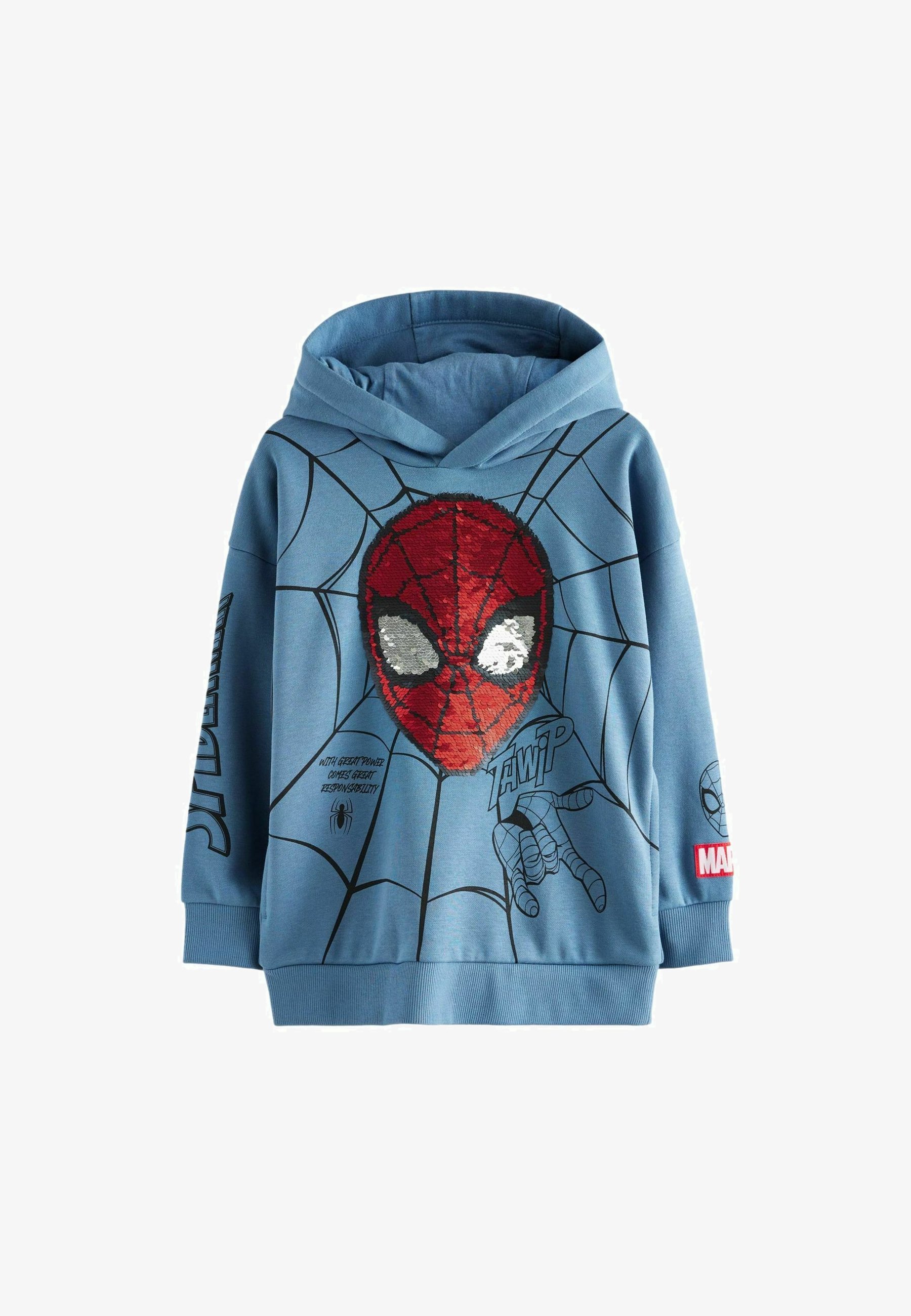 Felpa Bimbo Felpa Spiderman Con Cappuccio H&m Felpa Spiderman