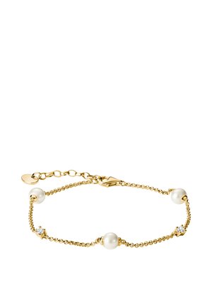 THOMAS SABO ARMBAND MIT PERLEN UND ZIRKONIA - Armband - gold-coloured