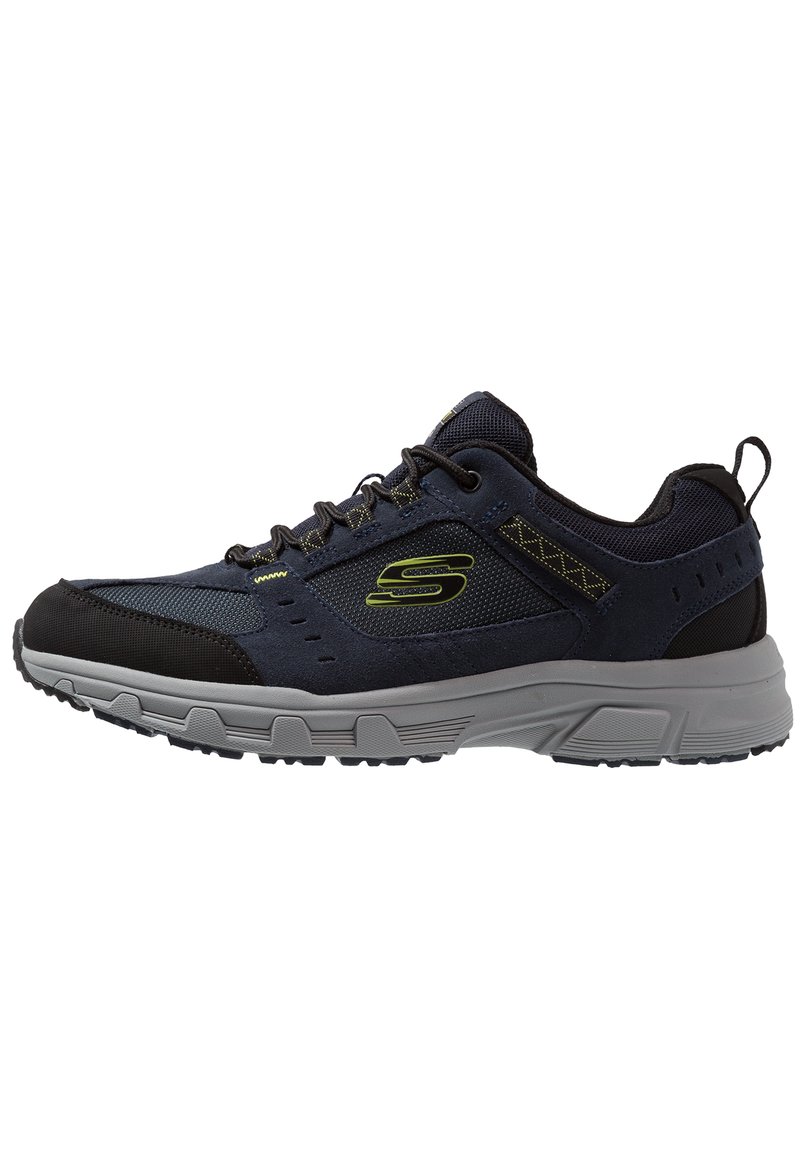 Skechers - OAK CANYON - Sneakers laag - navy/lime, Vergroten