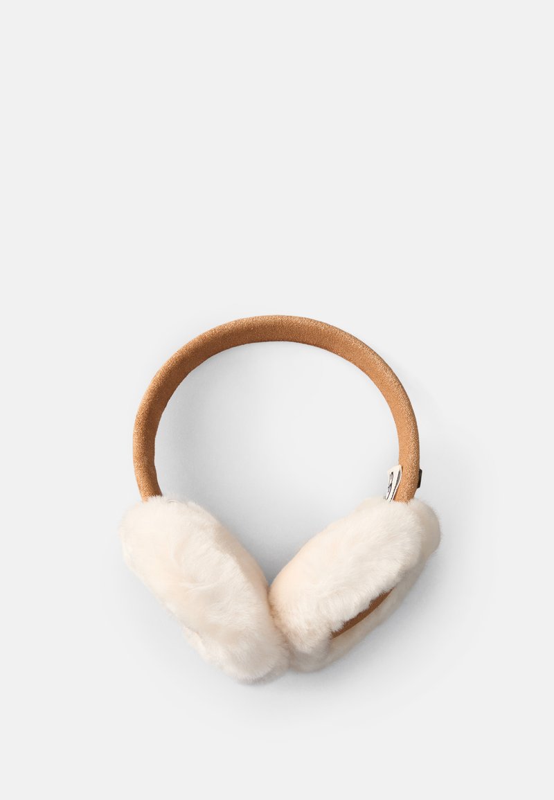 UGG Brown and cream ear muffs Premium Foldable UGG Earmuff - Warmth & Style | UGG Direct main image 4