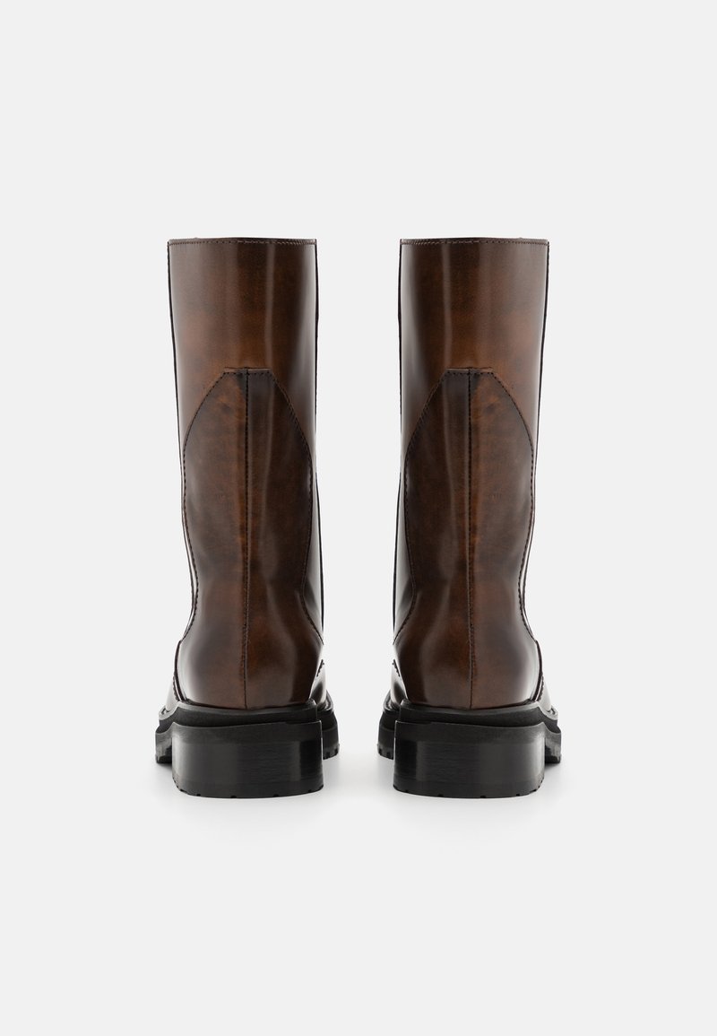 ECKHAUS LATTA STACKED BOOT  - Plateaustøvler - dark brown