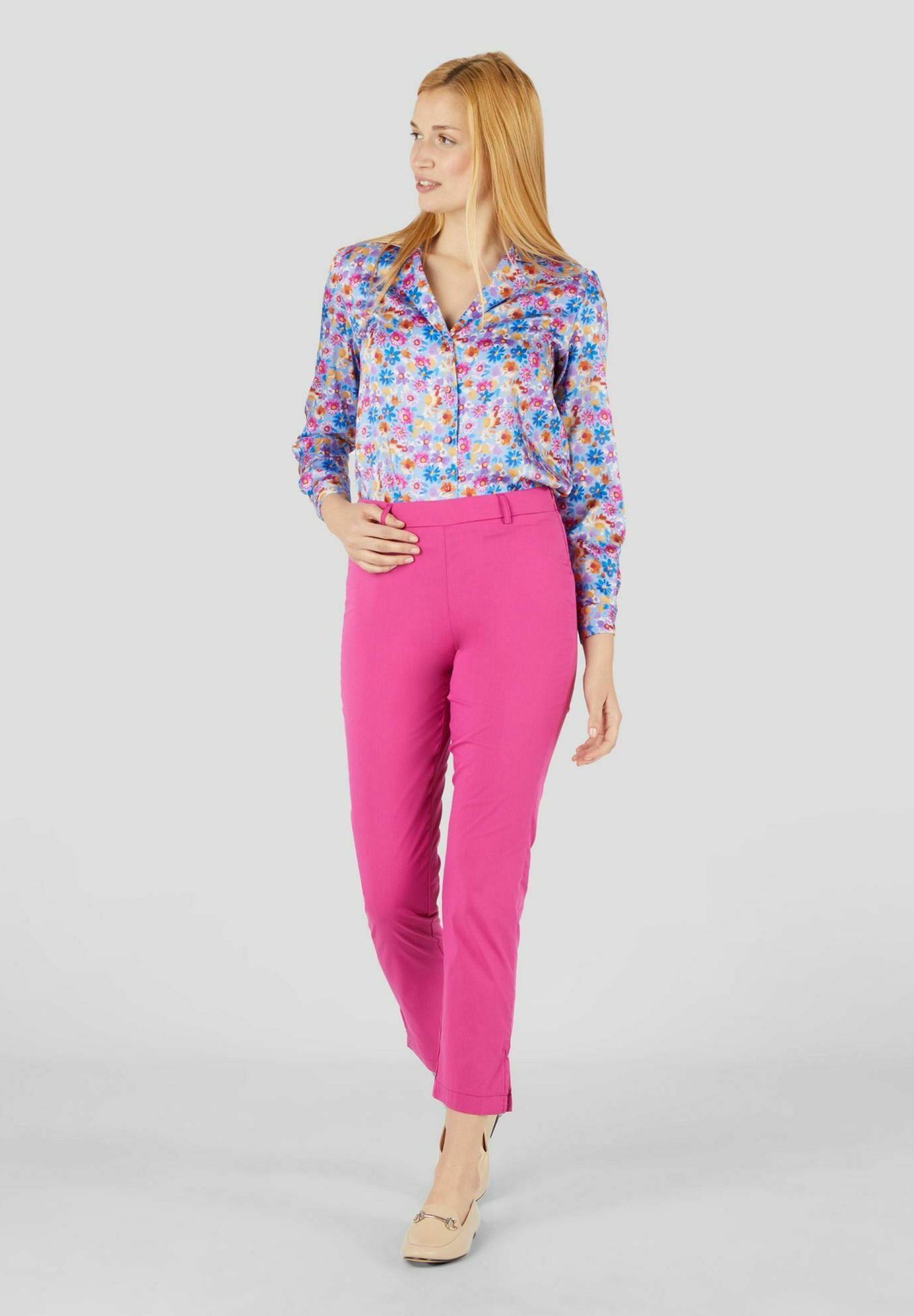 Conbipel HIGH WAIST - Pantaloni - fucsia/fuxia - Zalando.it